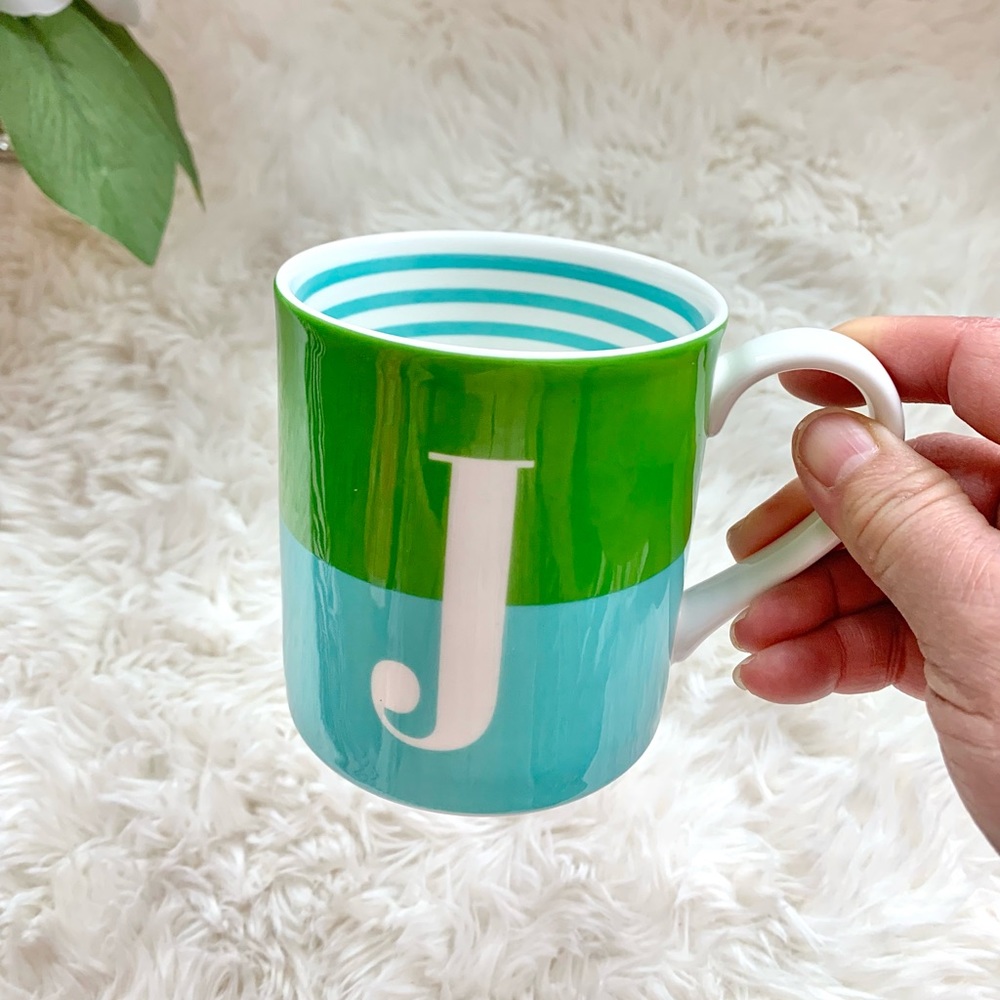 Kate Spade To The Letter Lenox Mug